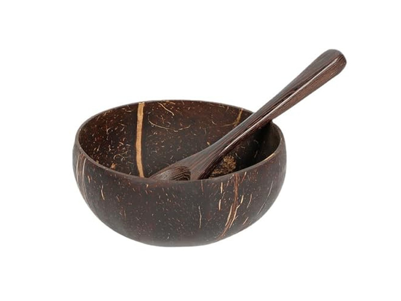 Bol de Pâte à Pain Oval de 20 Pouces Personnalisé en Noix de Coco Bols à Fond Plat Logo Personnalisé