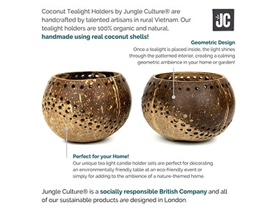 Bol de Mélange en Noix de Coco Petit Bols Sculptés à la Main Bois Naturel Enfants