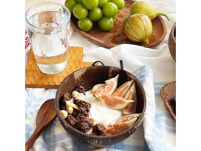 Ensembles de Bols Laqués en Noix de Coco avec Cuillères Multicolores Meilleur Prix Personnalisé