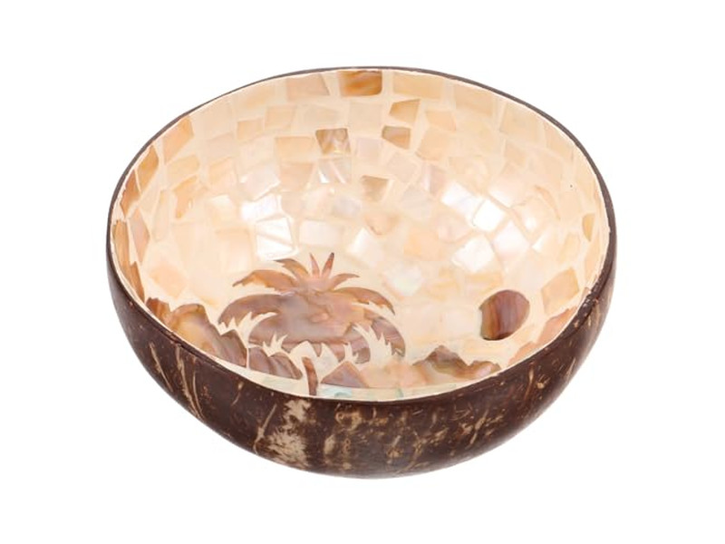 Bouton de Noix de Coco à 2 Trous Qualité Exportation Bougie Parfumée Céréales Fragrances Pour Orange