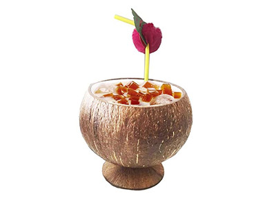 Bol en Bois 20 Pouces Levée de Pâte Rotin Blanc Bali Naturel Petit Bois