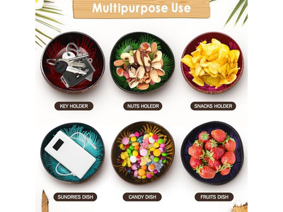 Bol Avec Cuillère Salade Cadeau Résine Bois Fabricant Vietnamien Bols Laqués Pâte