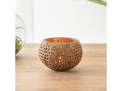 Bol en Noix de Coco Livraison Gratuite Laque Blanche Naturelle Ensembles Jumbo Poli