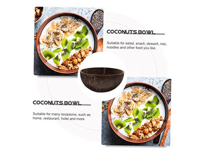 Bol Décoratif en Bois de Crabe en Coquille de Noix de Coco Utilisant un Bol à Bougie Pas Cher