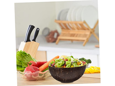 Bol Décoratif en Bois de Crabe en Coquille de Noix de Coco Utilisant un Bol à Bougie Pas Cher