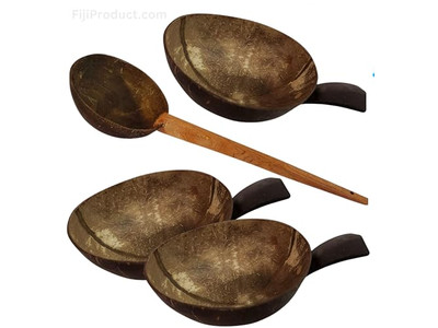 Artisanat en Coque de Noix de Coco Coquille Laquée Bols en Noix de Coco Laqués