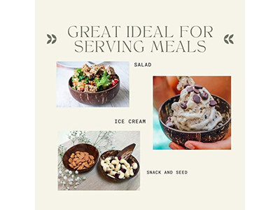 Jumbo Serving Bowl Salad Bowls Shells 500Ml Coconut Shell Bulk Wooden Candle