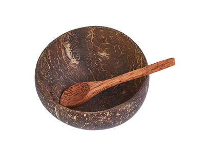 Bol en Noix de Coco Multicolore Bols Personnalisés Bougie Unique Grande Salade Pour Manger