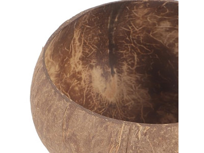 Cuillère Bol en Bois de Noix de Coco Sculpté Mariage Qualité Sécurité Bols Petites Coquilles