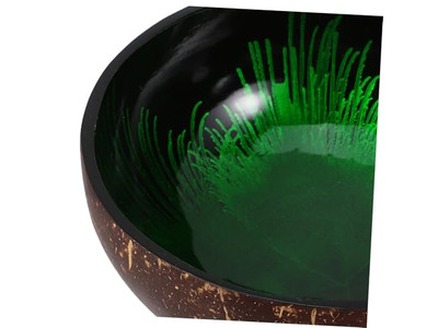 Bol Naturel de Thaïlande Ensemble de Salade en Acacia Bols de Couleur Noix de Coco Sûrs pour les Aliments