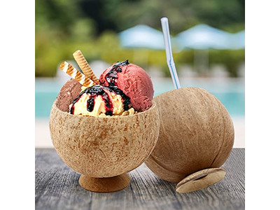 Bol à Smoothie en Bois Petit Bols en Bois Qualité Salade Cuisson Mélange Grand Africain